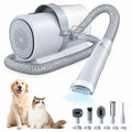 Pet grooming vacuum kit